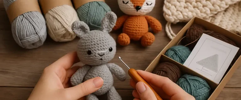 De creatieve wereld van haakpakketten