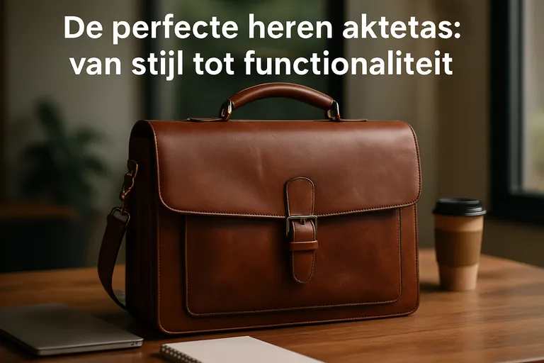 De perfecte heren aktetas: van stijl tot functionaliteit